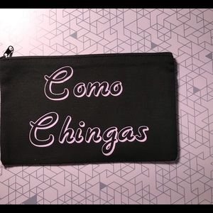 Custom Sarcasm Makeup bag / snack pouch